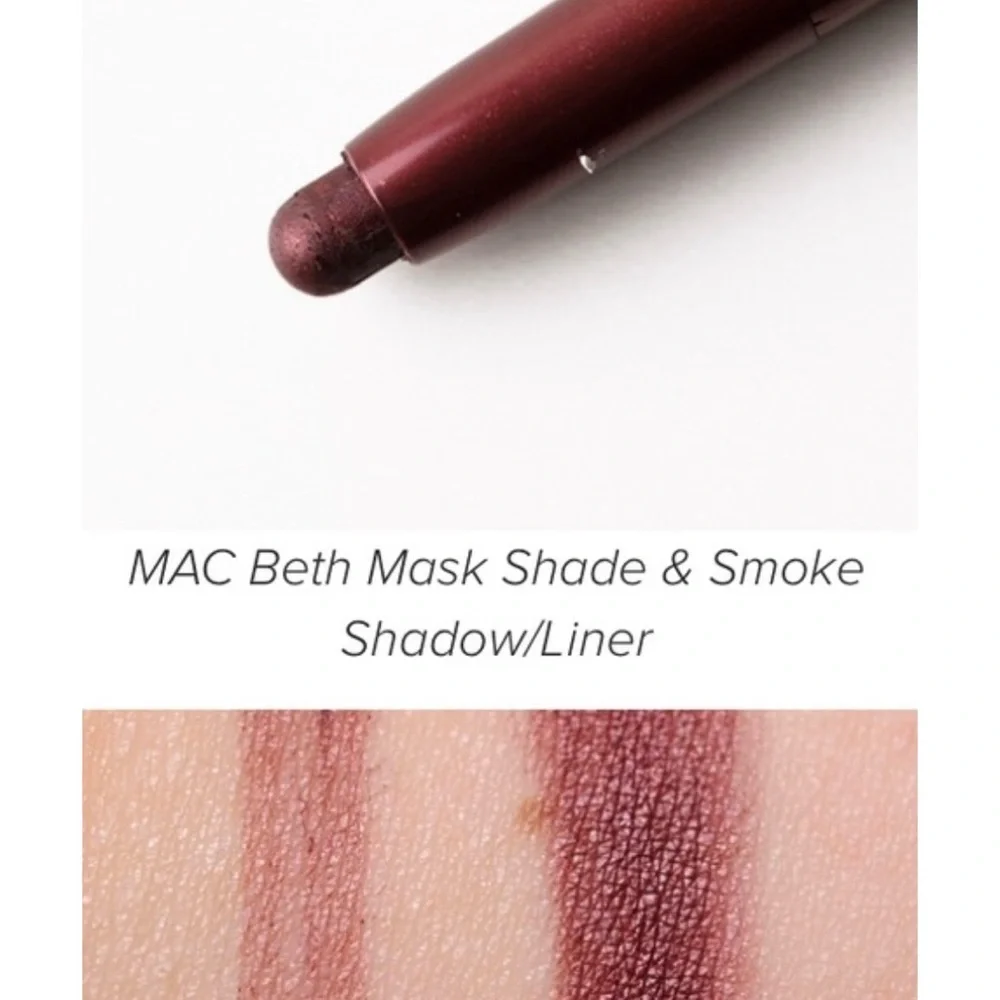 MAC Cosmetics Shade & Smoke Beth Mask Shadow/Liner Crayon Duo